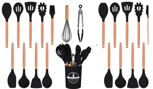 12-Piece Silicone Kitchen Utensils